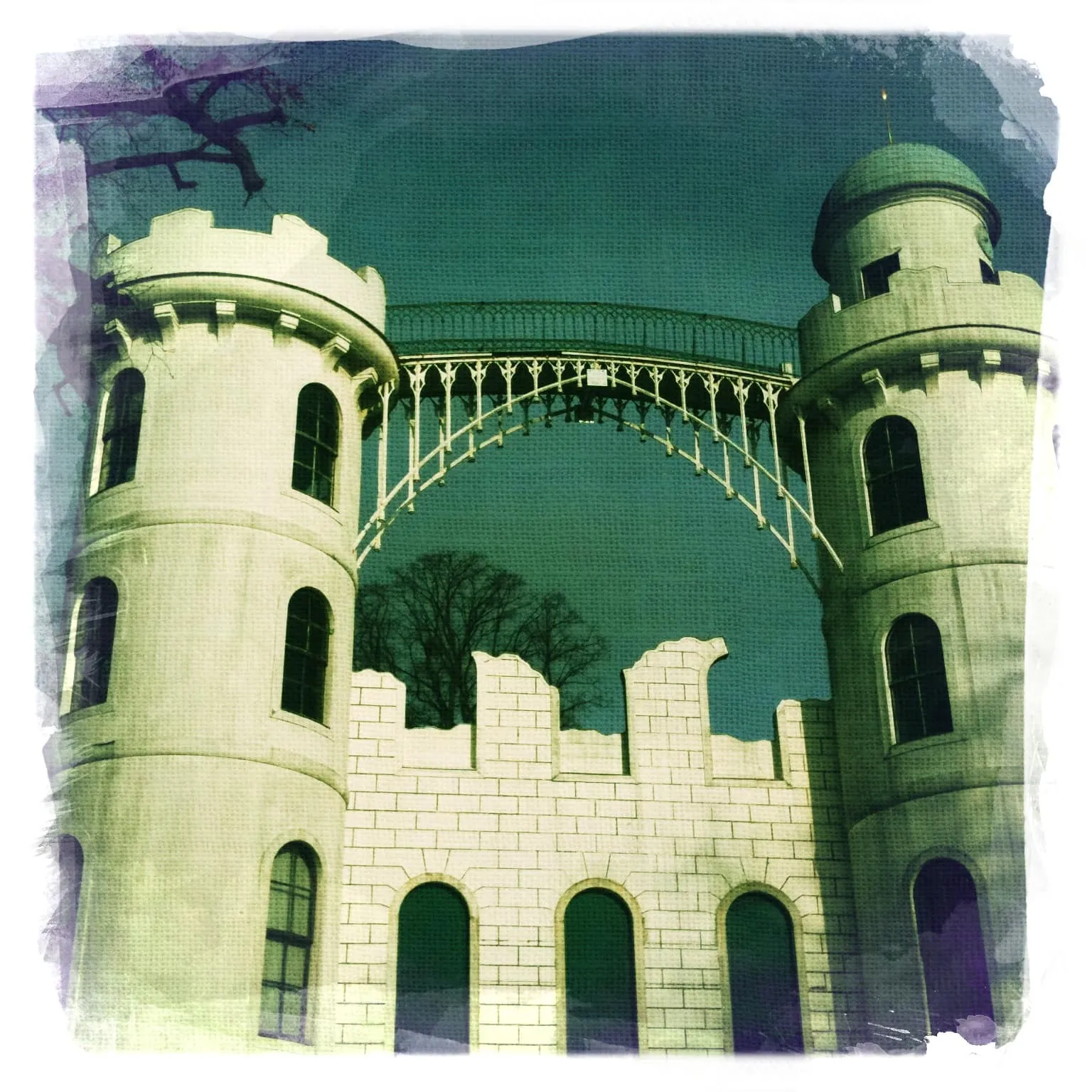 Das Schloss auf der Pfaueninsel