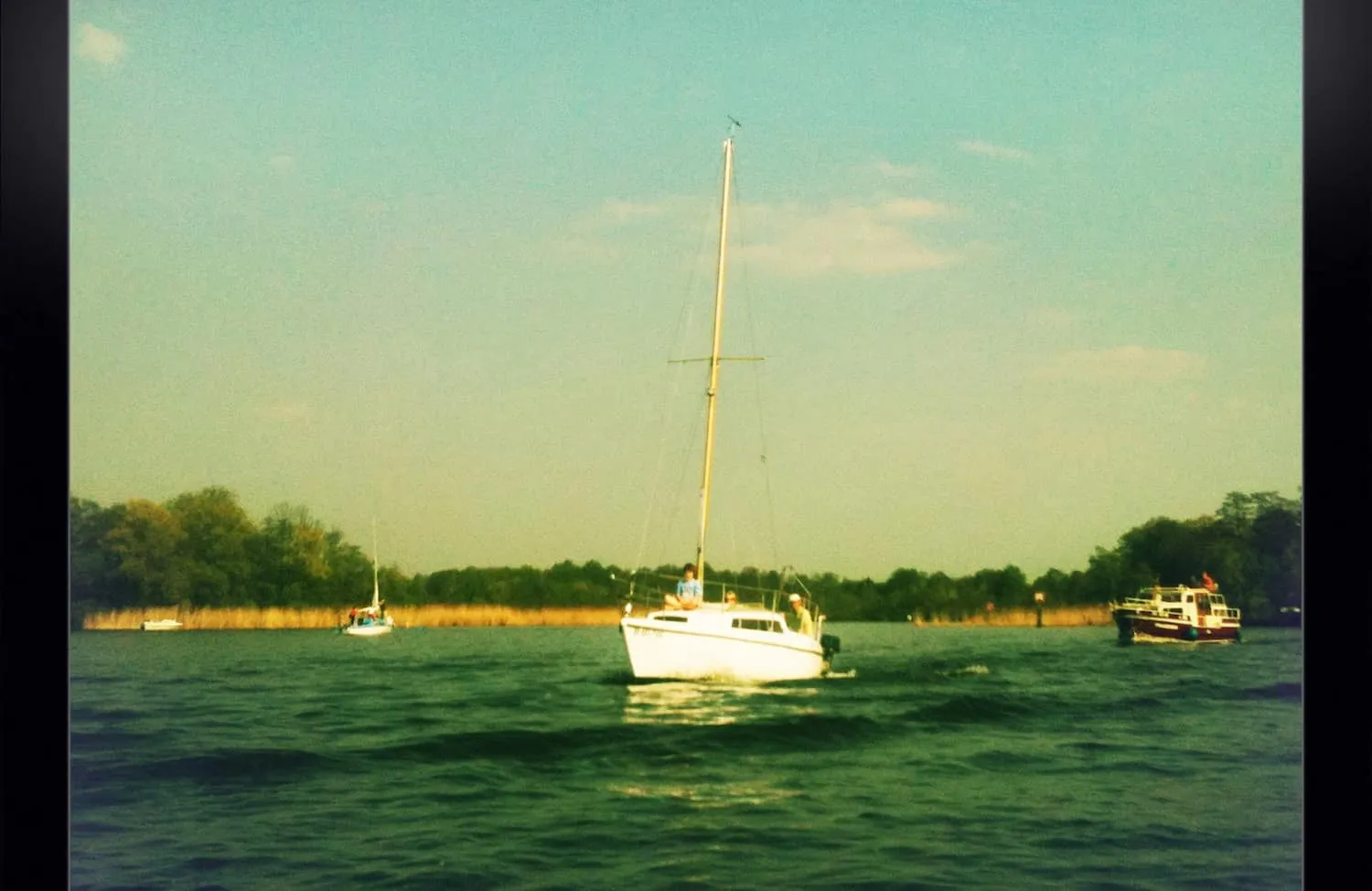 Eine Bootsfahrt auf dem Müggelsee