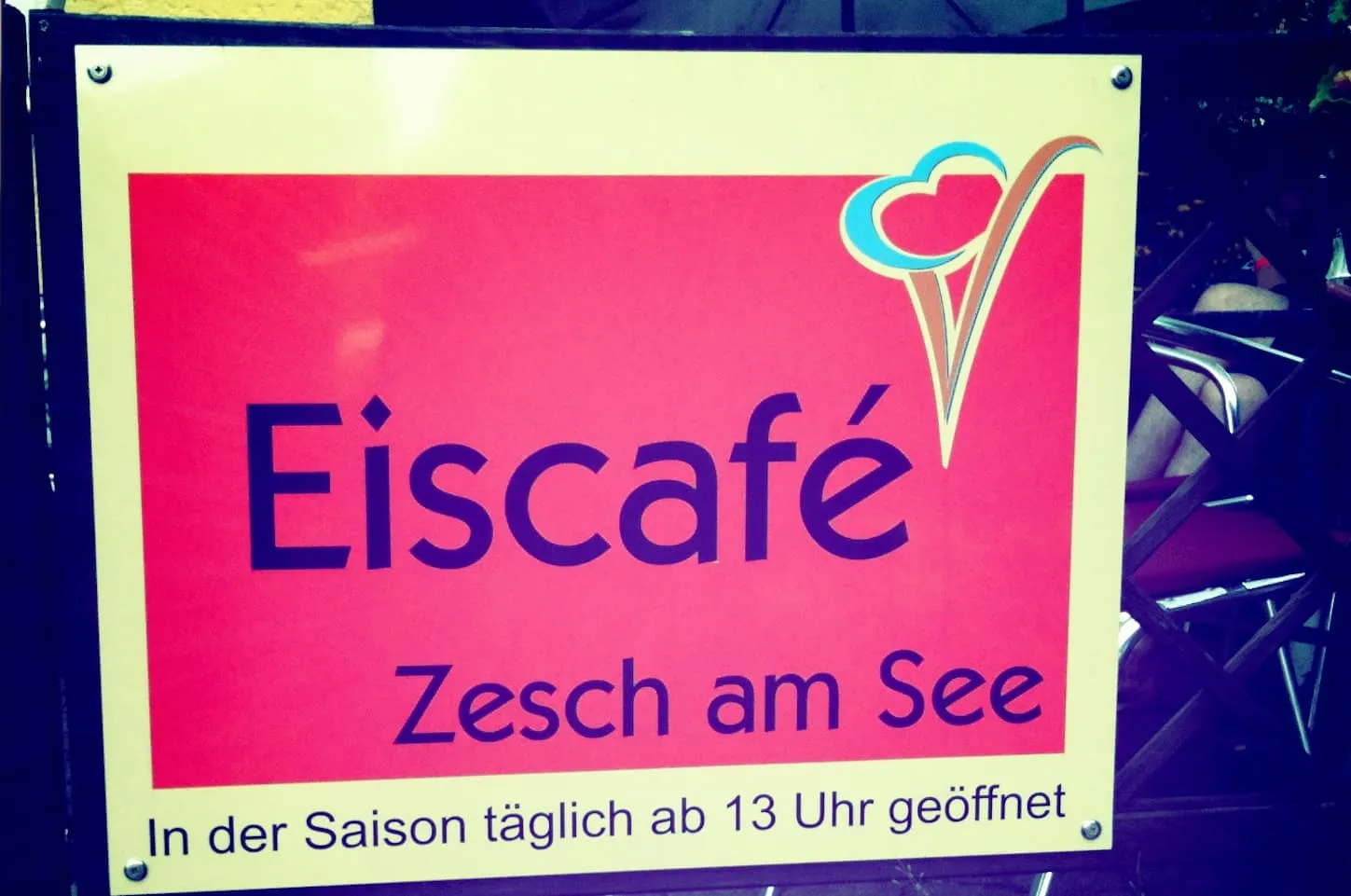 Eiscafé im Grünen – Zesch am See