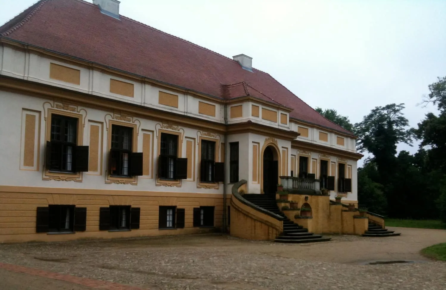 Caputh bei Regen