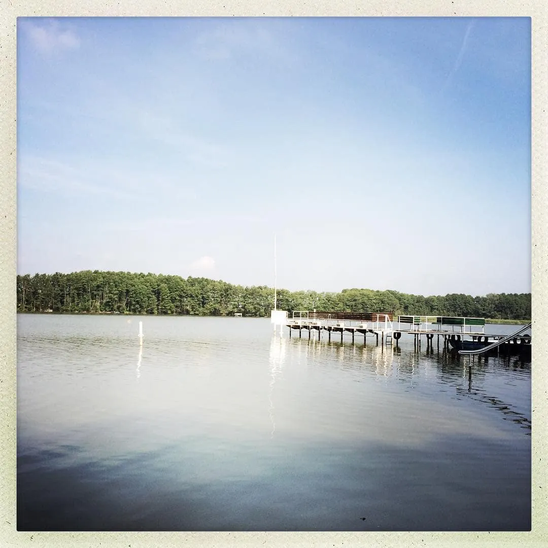 Rahmersee im November – Strandbad in der Nebensaison bei Wandlitz