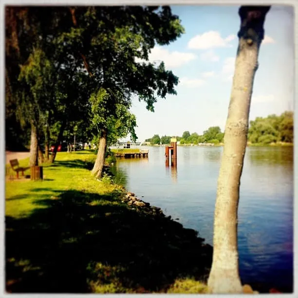 Westoder bei Mescherin – Grenzfluss in der Uckermark
