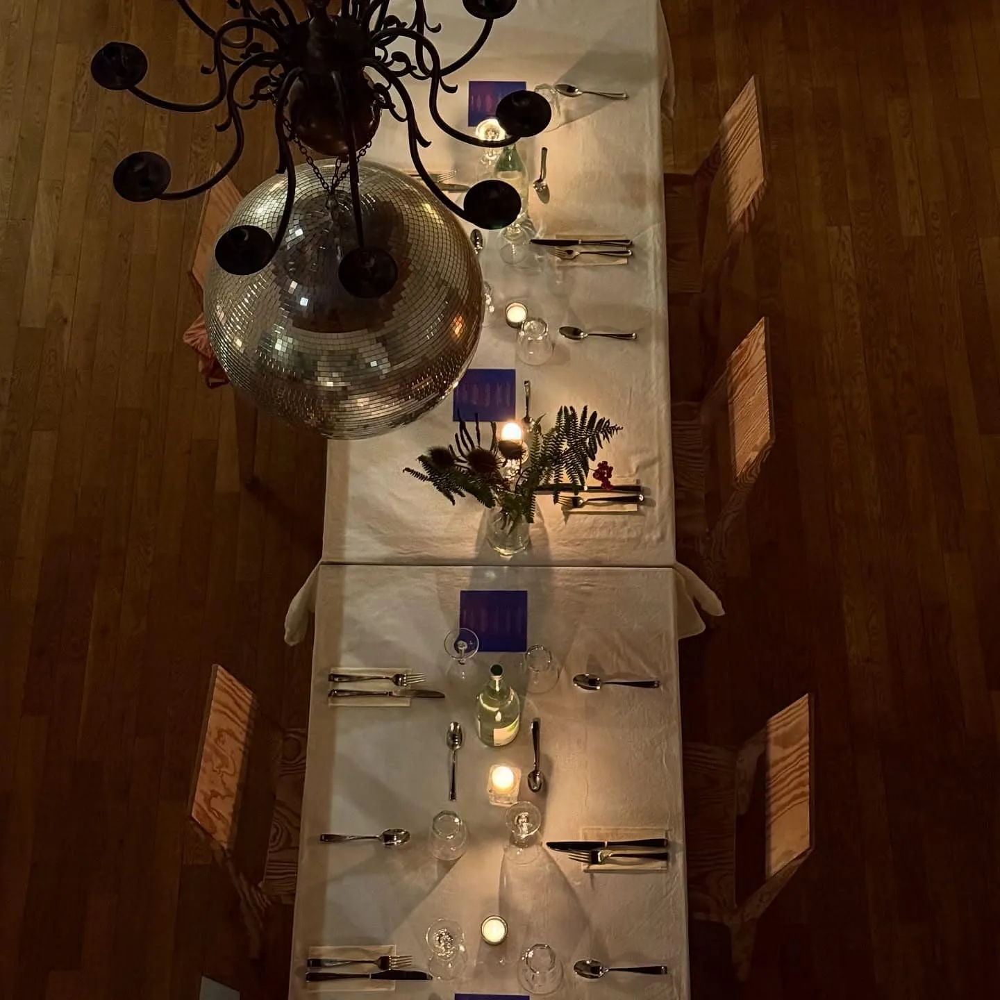 Winterdinner im Taubenblau in Stolzenhagen an der Oder
